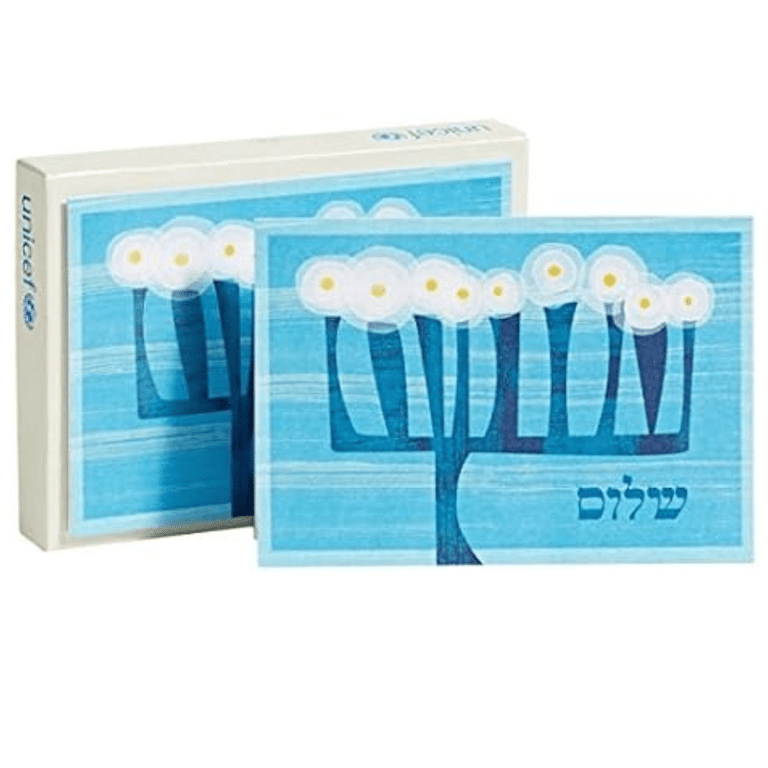 Hanukkah Menorah Cards with UNICEF Benefit photo 2