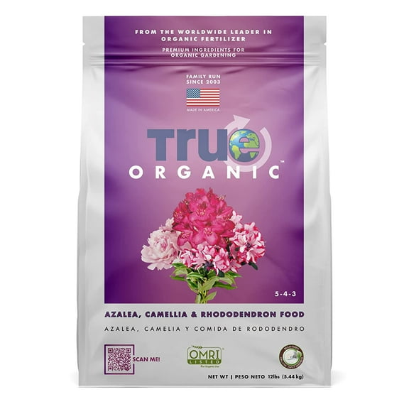 True Organic (#R0023) Granular Azalea, Camelia & Rhododendron Food 12 lb bag