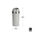 thumbnail image 4 of Umbra Venti 16-Gallon (62L) Trash Can with Swing Top Lid, 4 of 8