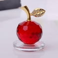 thumbnail image 4 of 2pcs Crystal Fruit Figurine Paperweight Ornament Home Decor Collectibles Sunnimix none, 4 of 8