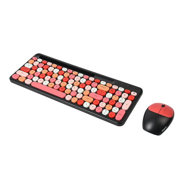 Mofii 2.4G Wireless Keyboard Mouse Combo keyboard and mouse sharing One
