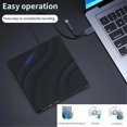 thumbnail image 4 of Dvd External Usb3.0 Type-c Multifunctional Blu Ray Cd Writer Drive Burner Reader Suitable For Laptop Pc In Any Occasion, 4 of 5