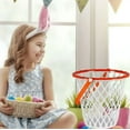 thumbnail image 4 of Basketball Sport Basket Pail Bucket Theme Easter Party Decoration Easter Eggs Hunting Event, Carry Storage Candy and Gifts Basket Easter Halloween Birthday for Kids Toddlers Boy & Girls 7x8 inches, 4 of 6