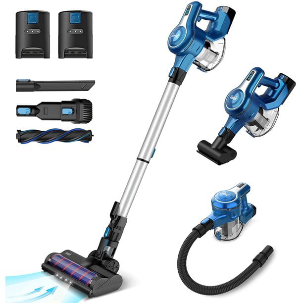 INSE N6 Cordless Vacuum, 12KPa Powerful Vacuum Cleaner with 