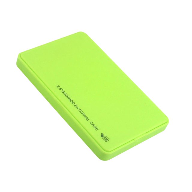 Disco duro portátil Caja De Almacenamiento De Caja De Almacenamiento HDD De Disco Duro Externo De 2.5 Pulgadas Para Computadora PC Verde Verde Magideal Disco duro portátil
