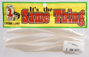Same Thing 5/" Jerk Bait Watermelon Seed 6 Pack Lot 3 STC5052 Creme Lure