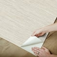 thumbnail image 6 of Dimensional Grasscloth Peel and Stick Wallpaper, 6 of 28