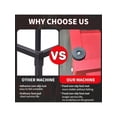 thumbnail image 4 of Bingirl Plyometric Jumping Box - Steel Plyo Box for Exercise with Anti-Slip Surface, 12/18/24 Inch (Red) for Home Gym Training, 4 of 7