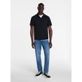thumbnail image 2 of George Men's and Big Men's Double Knit Polo Shirt with Short Sleeves, Sizes S-5XL, 2 of 5