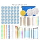 thumbnail image 1 of Juego de 74 piezas de herramientas creativas para pintar mandalas con puntos, pensadas y únicas, 1 of 4