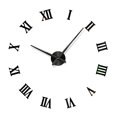 thumbnail image 2 of Reloj de espejo romano grande para sala de estar, autoadhesivo, reloj de pared DIY, pegatina para decoración del hogar, reloj acrílico Methold HA3332-01B, 2 of 6