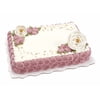 Ruffles & Roses Sheet Cake
