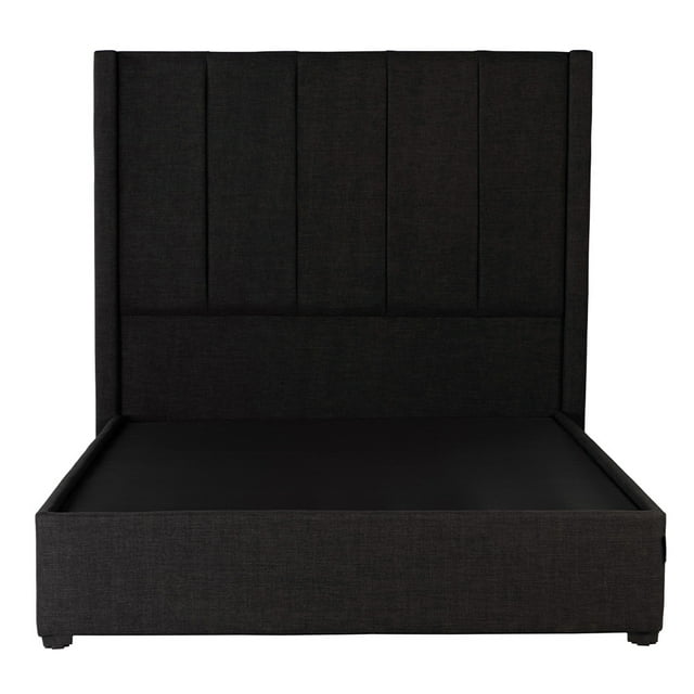 Base Cama Dicasa Cabecera Matrimonial Nizza Negro