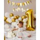 thumbnail image 4 of Globo número 11 dorado de 40 pulgadas para decoración de fiesta de cumpleaños, 4 of 6