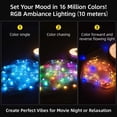 thumbnail image 5 of Elice Camping Lantern, 3-in-1Portable Camping String Lights with 13 Lighting Modes, 32.8ft Waterproof 4000mAh Battery Rechargeable Camping Lights for Tent Garden Party Decor, 5 of 10