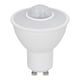 thumbnail image 2 of Bombilla GU10 Bombilla con detección de cuerpo infrarrojo 5W 500LM Bombilla LED para pasillo de techo AC100-240V Luz blanca, 2 of 14