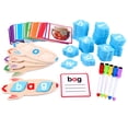 thumbnail image 1 of Miangastore Flash Cards Spelling Game Toys Assorted Color 1 Set 6.3X2.8X0.2In, 1 of 8