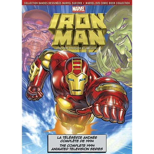 Marvel Iron Man, la télésérie animée complète (version française) (Bilingue)