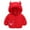 Red, variant on Lkhaha Jackets for Toddler Boys Cute Cartoon Cow Horn Hooded Puffer Winter Lightweight Warm Fall Winter Coat Size 18-24 Months