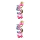 thumbnail image 3 of Ounissouiy Feliz cumpleaños 0 1 2 3 4 5 6 7 8 9 Número de lámina de oro rosa Oro rosa Número 5 2Conjunto, 3 of 6