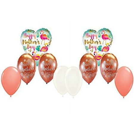 Happy Mother's Day Flamingo Balloon Bouquet