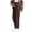 Coffee, variant on Women's Maternity Palazzo Over The Belly Straight Leg Pants Wide Leg Trousers Soft Belly Support Stretchy Adjustable High Waisted Pregnancy Pants Yoga Black L