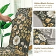 thumbnail image 5 of Yayeee 2 Pack Dining Chair Covers Stretch Parson Chairs Slipcovers Seat Protector, Floral Wilderness Pattern, 5 of 6
