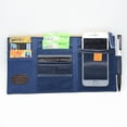 thumbnail image 2 of 1-Pack CD Box Holder Card Pocket Storage Box Blue Car Solar Panel Tissue Box -, 2 of 4