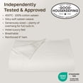 thumbnail image 4 of California Design Den Queen Flat Sheet Only - 400 Thread Count 100% Cotton Sateen, Soft and Breathable - Ivory (Pale Tone), 4 of 10