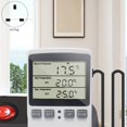 thumbnail image 2 of 2X Digital Temperature Controller Thermostat Outlet Socket Plug Heating Cooling Timer for Homebrew Greenhouse UK Plug, 2 of 7