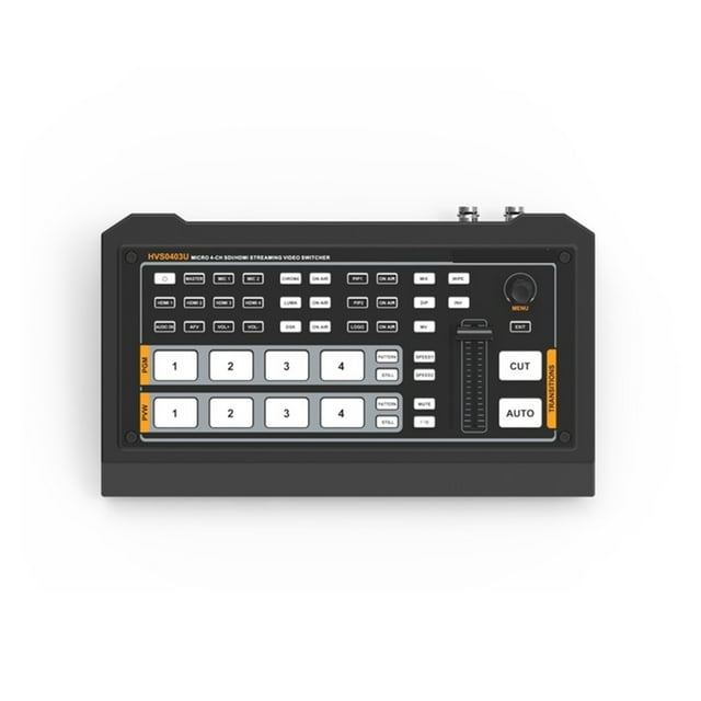 HVS0402U HVS0403U PVS0403U Video Switcher Mixer 2 Channel SDI 2 Channel 4 Channel Inputs 2 Channel PGM Output ,Easy to Use