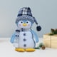 thumbnail image 2 of Adorno navideño de muñeca para escritorio, regalo de Navidad, adorno navideño para mesa. Pingüino, 2 of 9