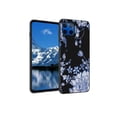 thumbnail image 1 of Compatible with Moto One 5G UW Phone Case, Blue-Flowers-5 Case Men Women, Flexible Silicone Shockproof Case for Moto One 5G UW, 1 of 1