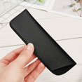 thumbnail image 6 of Portable Eyewear Accessories Waterproof Soft Leather Glasses Protective Case Sun Glasses Pouch Sunglasses Case Box Reading Glasses Bag Case BLACK 16X6.5CM, 6 of 8