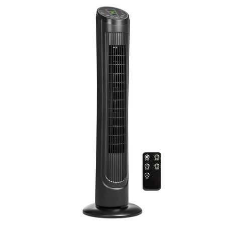 Best Choice Products 40in Portable Quiet Oscillating Standing Floor Tower Fan w/ 3 Speeds, 3 (Normal/Nature/Sleep) Modes, 7.5 Hour Timer, and Remote Control - (Best Fan For The Money)