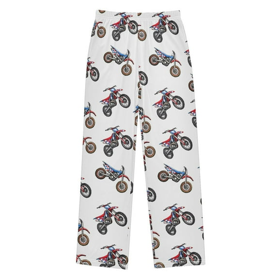joogoo Mountain Bikes Pajama Pants Pj Bottoms Sleepwear Lounge L