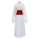 thumbnail image 4 of Mantel Kostum Anime Jigoku Raku Cosplay Yamada Asaemon Sagiri Gaun Kimono Bulu Seragam Tenun dengan Wig Ekor Kuda, 4 of 4