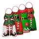 thumbnail image 3 of Delantal de cocina,Delantal de cocina navideño para mujer y hombre,ideal para fiestas navideñas,Cocinar,hornear,limpiar,asar a la parrilla,camarera,barbacoa,Delantal de chef,disfraz de, 3 of 7