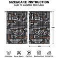 thumbnail image 2 of Kitchen Food Colorful Cooking Chef Curtains-blackout Curtains Bedroom Decor Living Room Darkening Grommet Window Drapes 2 Panels Set 41"x63", 2 of 2