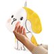 thumbnail image 5 of Toalla de baño para perros NQ de vellón coral Amarillo, 5 of 5