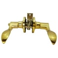 thumbnail image 4 of RI-KEY SECURITY - Lever Door Lock Entry Keyed Cylinder Wave Handle 3 Keys Satin Brass Finish KW RH, 4 of 9