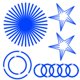 thumbnail image 1 of Nudala Pulsera De Varillas Luminosas Azules Al Por Mayor Fiesta Que Brilla En La Oscuridad 100 Piezas Collares De Varillas Luminosas De 8 Pulgadas Con 100 Conectores Juguetes Iluminados Para El Día De, 1 of 5