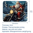 thumbnail image 5 of Santa Claus Printed Square Desk Mat Gaming Mouse Pad with Non-Slip Rubber Bottom - 8.3x9.8 Inch Office and Gaming Mouse Pad, 5 of 6