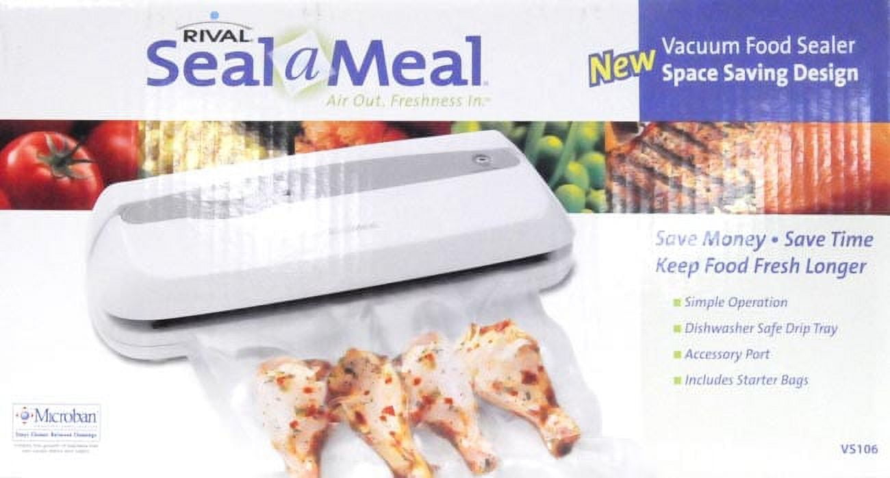 Rival Seal-A-Meal Vacuum Food Sealer VS106-B