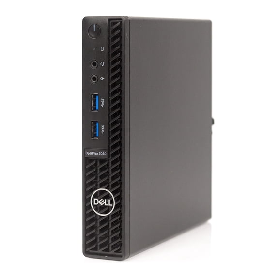 Pre-Owned Used Dell Optiplex 3080 Micro Desktop Intel Hex-Core i5-10500T 2.30GHz 16GB 512GB SSD Win 11 Pro 1 Yr Wty