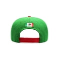 thumbnail image 4 of Knite Gorra Mexico Classic Snapback Tricolor Bordado Alto Relieve World Cup, 4 of 5