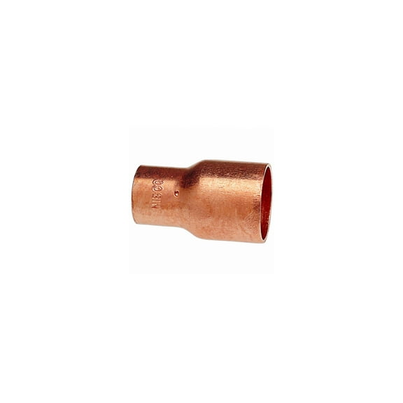 NIBCO Reducing Coupling Sweat Fitting - Copper - 1 In x 1/2 In