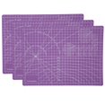 thumbnail image 2 of Juego de 3 alfombrillas de corte A4 para grabado de sellos de goma, manualidades con papel y escalado, juego de herramientas de repuesto, 2 of 8