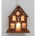 thumbnail image 2 of GT LED FELT GINGERBREAD HOUSE ORNAMENT, 2 of 6