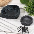 thumbnail image 1 of HEALEEP 2Ud Resin Bowl for Reptile Water and Food with Simulated Rock Finish for Geckos and Lizards, 1 of 6